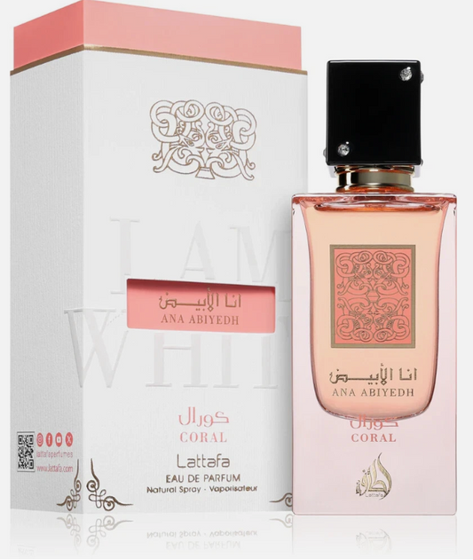 Lattafa Ana Abiyedh Coral Lattafa